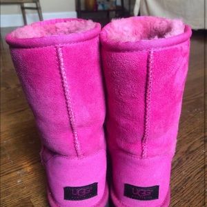 Hot Barbie pink Uggs ugg boots 8